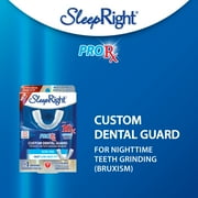 SleepRight ProRx Custom Dental Guard for Nighttime Teeth Grinding, 1 Count(03521)