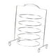 thumbnail image 1 of Organizador de soporte para servir moderno, fácil de usar, de acero inoxidable, de varios niveles, práctico 5 nivel, 1 of 9