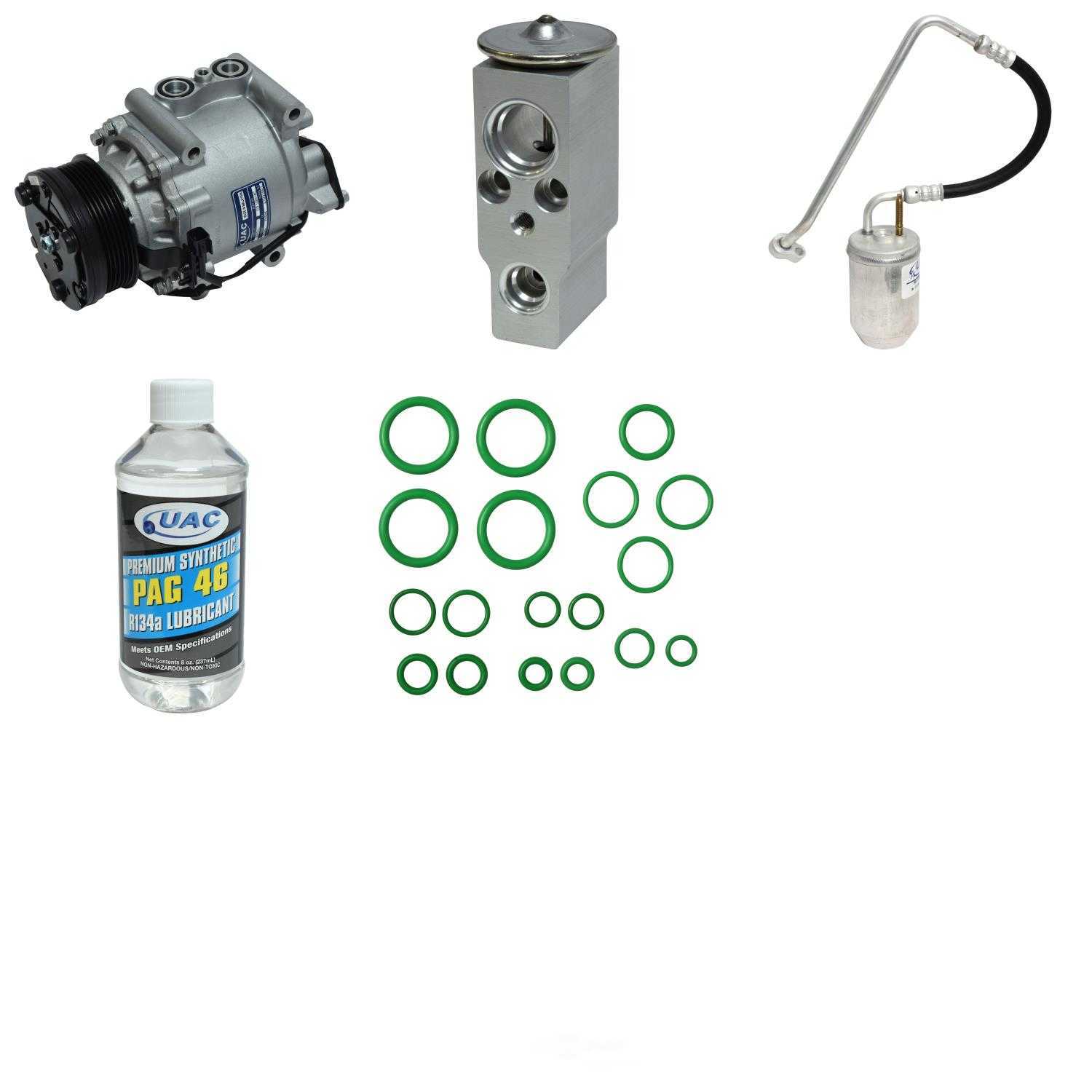 A/C Compressor and Component Kit -- Compressor Replacement Kit Fits select: 2005-2007 FORD FIVE HUNDRED, 2005-2007 MERCURY MONTEGO