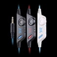 thumbnail image 4 of MERIGLARE Stereo gaming headset, over ear headphones with microphone for , PC, blue, 4 of 9