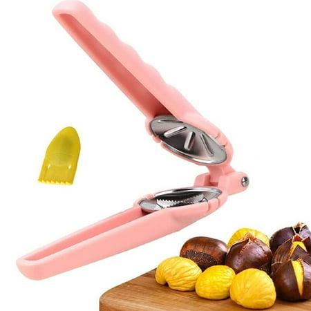 

Stainless Steel 2 in1 Nut Cracr Opener Chestnut Machine Chestnut Clip Walnut Pliers Cutter Chestnuts Sheller Kitchen Gadget