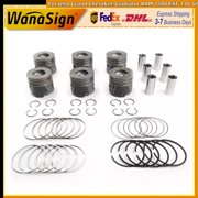 Auto Engine Parts Piston Kit For 2014-2022 Jeep Grand Cherokee Gladiator RAM 1500 EXF 3.0L V6 Diesel
