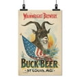 thumbnail image 2 of Print: Wainwright Brewery, Buck Beer, St. Louis, Missouri, 1895, 2 of 4