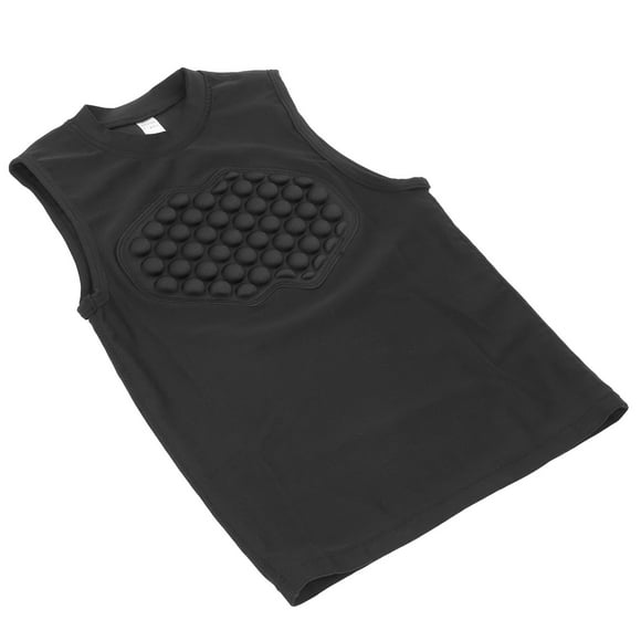Gilet de Compression pour Jeunes, Gilet de Compression Anti-Collision pour Jeunes pour Basketball Soccer Rugby Planche à Roulettes