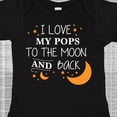 thumbnail image 4 of Inktastic I Love My Pops to the Moon and Back Boys or Girls Baby Bodysuit, 4 of 5