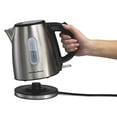 thumbnail image 3 of Hamilton Beach Cordless Electric Kettle, Stainless Steel, 1.2 L (5 Cup), 1500 Watts, Automatic Shutoff, 40852C, 3 of 7