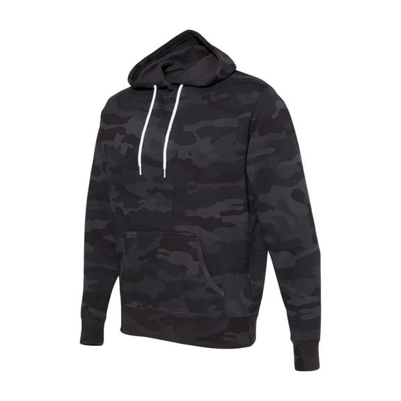 Independent Trading Co. - Lightweight Hooded Sweatshirt - AFX90UN - Black Camo