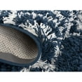 thumbnail image 4 of LBaiet 2' x 3' Blue and White Diamond Rectangular Shag Area Throw Rug, 4 of 6