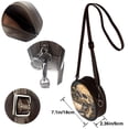 thumbnail image 5 of Lsque Grim Coffee Skull Pattern Shoulder Bag – Microfiber Leather Crossbody with Detachable Strap & Handle Ring, Waterproof & Durable, Elegant Everyday Carry, 5 of 5