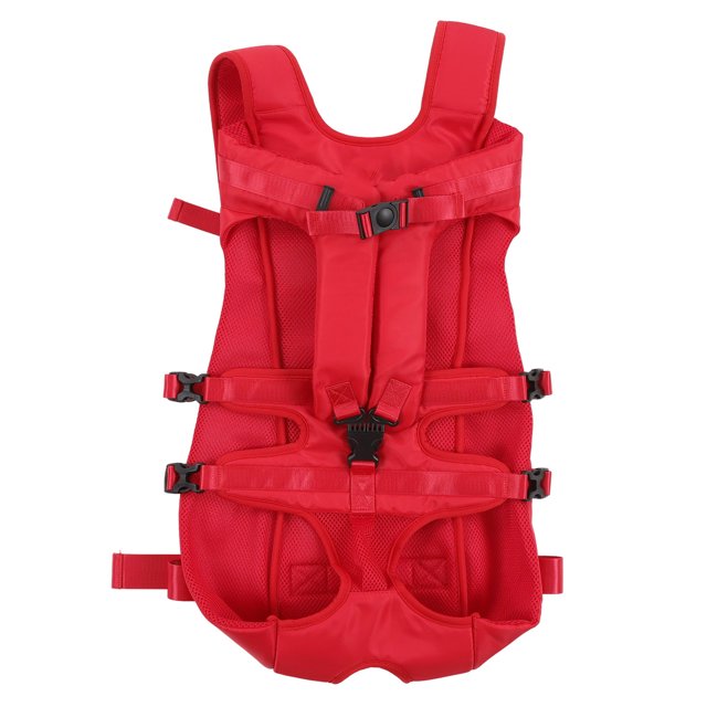 Mochila Para Perros, Mochila Delantera Ajustable Para Mascotas, Algodón Perlado Grueso Para Caminar ANGGREK Otros