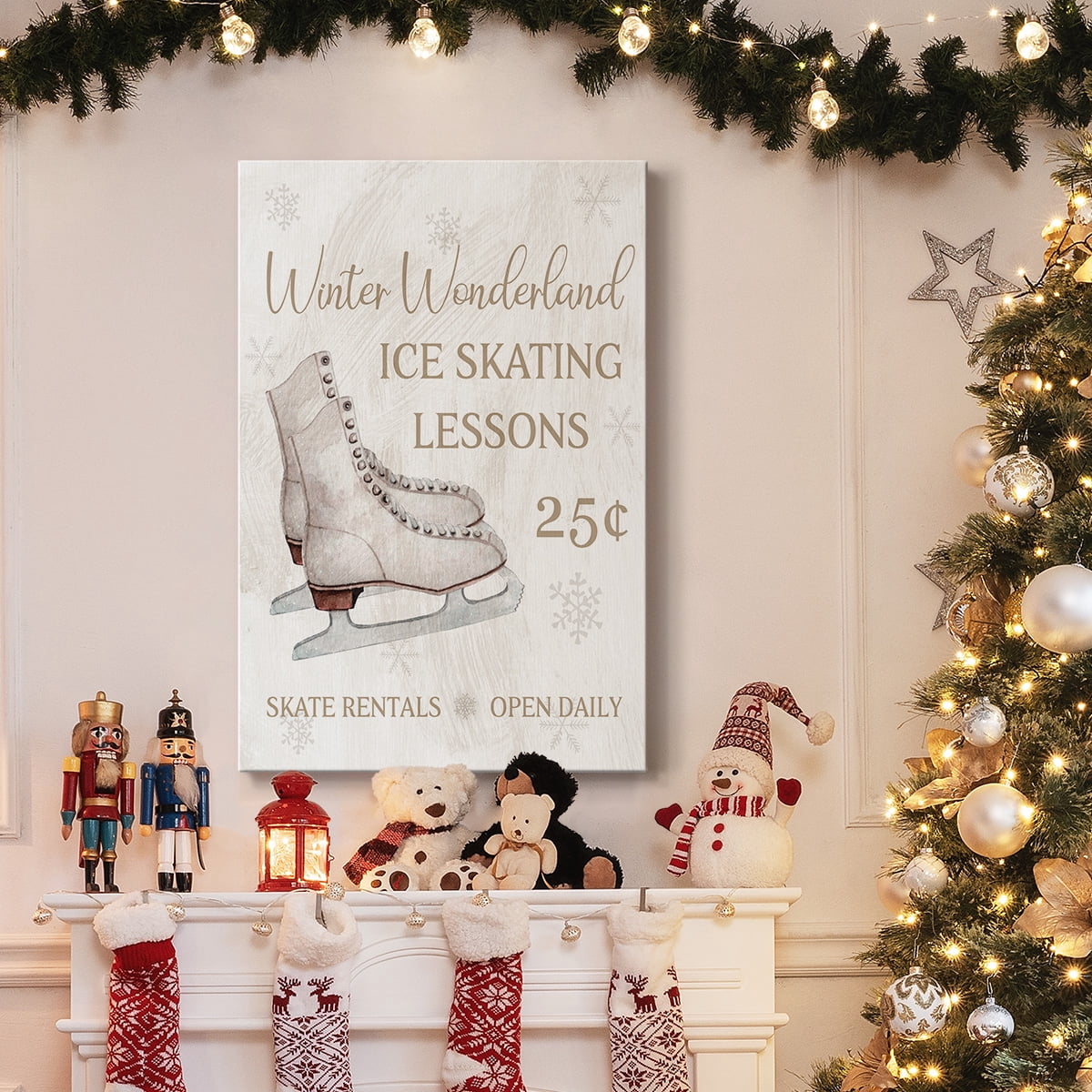 Skate Lessons- Gallery Wrapped Canvas