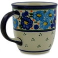 thumbnail image 2 of Polish Pottery 11 oz Mug (Aura Theme) Hand Painted in Boleslawiec, Poland + Certificate of Authenticity, 2 of 6