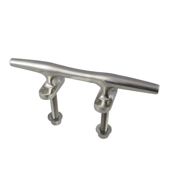 White Water 6032SPE Stainless Steel Stud Mount Herreshoff Cleat, 8"