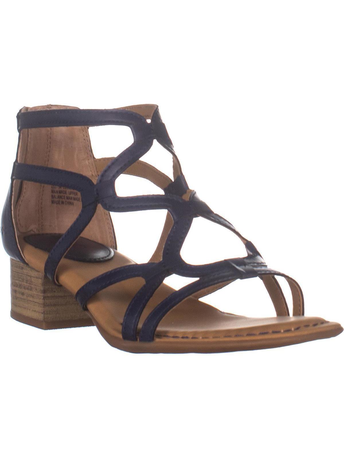 navy gladiator heels