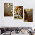 thumbnail image 4 of Ullo0ord The Promise of God Lion and Lamb Bible Quotes Posters Art Prints Home Kitchen Living Room Decor Classroom Bedroom Aesthetics Decoration (20×30inch,Unframed), 4 of 4