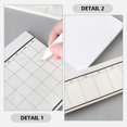 thumbnail image 3 of TABLZONE 3Pcs Office Planner Notepad Assorted Color Multi Function Compact Memo Pads for Daily Plans, 3 of 8