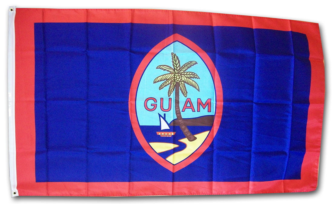 Guam Flag 3x5 Polyester 