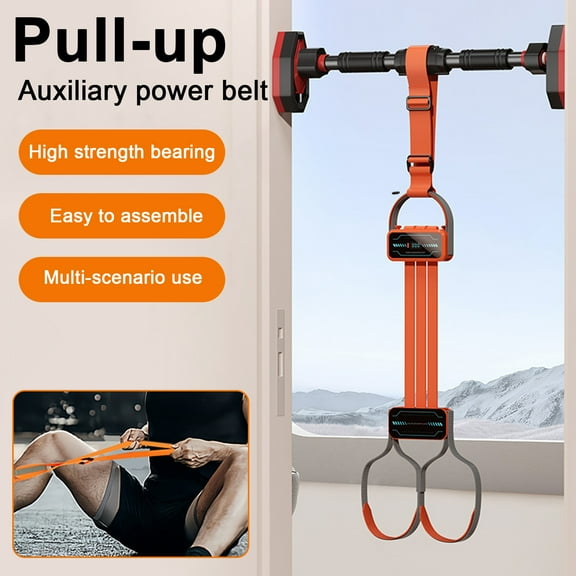 Trendix Pull Up Assistance Band with Digital Counter, Heavy Duty Pull-Up Assist Band for Pull Up Bar Strength Training Resistance Band