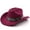 Vin, variante sur Haut-de-Forme en Denim Western Classique pour Usage Quotidien - Style Cowboy Intemporel avec Bord Courbé et Design Jazz Anglais
