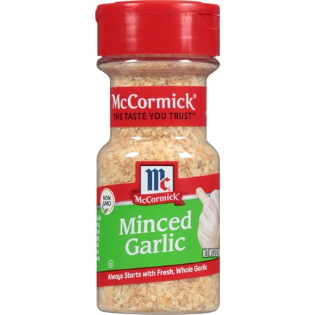 UPC 052100005966 product image for McCormick Garlic - Minced  3 oz Mixed Spices & Seasonings | upcitemdb.com