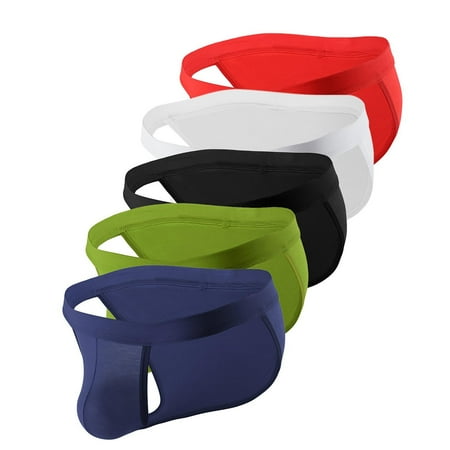 

DORKASM Mens Seamless Thongs G-String with Pouch Jockstrap Plus Size Sexy Underwear