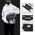 thumbnail image 2 of Bolso bandolera funcional para hombre, bolso de pecho multifuncional antisalpicaduras, bolso de hombro ligero y moderno para motocicleta para hombre, 2 of 4