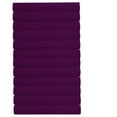 thumbnail image 5 of The Great American Store- 1800 Series 100% Authentic Microfiber Pack of 12 Fitted Sheet / Bottom Sheet 21 Inch Deep Pocket (Solid Purple, Expanded Queen) - ALL ROUND ELASTIC FOR PERFECT FIT, 5 of 6
