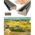 thumbnail image 5 of DECORARTS The Harvest by Van Gogh Framed Print 20x16" Art on Cotton Canvas Solid Wood Frame Giclee Print 23.25x19.25" Framed Size Wall Decor Artwork, 5 of 6