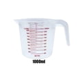 thumbnail image 4 of Juego de 3 tazas medidoras Advancent cocina plástico transparente, 4 of 6