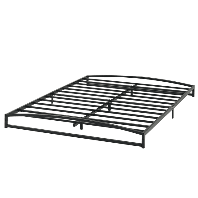 Low Bed Frame Full Size - 6 Inch Heavy Duty Metal Platform, Mattress Foundation, No Box Spring Needed, Noise-Free, Non-Slip, Easy Assembly