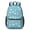Unicorn and Head, variant on Unicorn and Narwhal Blue Pattern 17" School Backpacks for Teens,Waterproof Oxford Fabric,S-Shape Padded Straps for School,Travel,Hiking,Camping