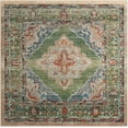 thumbnail image 3 of Unique Loom Isabella Collection Area Rug - Rossellini (7' 10" Square Green/Blue), 3 of 9