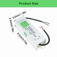 thumbnail image 6 of IP67 Waterproof LED Driver Switch Power Supply Transformer Adapter AC 90V-250V to DC 24V 10W Constant Voltage Output for LED Strip Light Outdoor Lightbox Signboard, 6 of 8