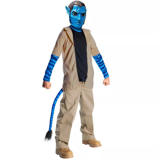 Disfraz Premium Infantil Rubies Personaje Jake Sully Avatar De Niño Color Azul Talla:8-10