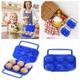 thumbnail image 2 of Tkrady Egg Holder, Delicate 6 Girds Egg Dispenser Holder Case Refrigerator Crisper Camping Picnic Travel Portable Egg Carriage, 2 of 6