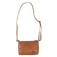 thumbnail image 3 of Rawlings Women's Crossbody Mini Bag Purse Baseball Stitch Tan Leather MW471-204, 3 of 4