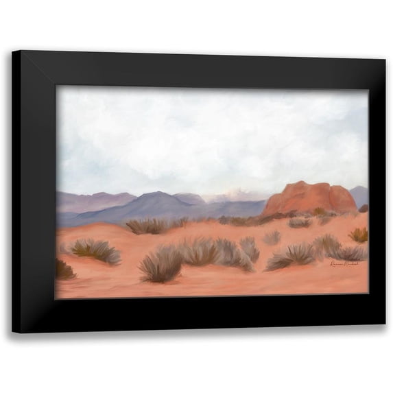 Murdock, Ramona 18x13 Black Modern Framed Museum Art Print Titled - Red Rock No. 2
