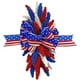 thumbnail image 2 of Independence Day Wreath Home Red White And Blue Wheats Ears Upside Downs Decorative Door Hanging Wreaths, 2 of 6