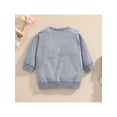 thumbnail image 3 of Qiylii Girls Leopard Letter Print Long Sleeve Round Neck Sweatshirt,1-5 Year, 3 of 9