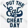 thumbnail image 2 of I Put Eat In Cheat Day Funny Foodie Tank Top T Shirts Men Women Brisco Brands M, 2 of 6