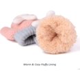 thumbnail image 3 of pares de mitones para niños con cordón, guantes de nieve de dedos completos de punto elástico y cálido para invierno, guantes de esquí mágicos para niños con forro polar, 3 of 4