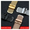 thumbnail image 3 of 12/14/16/18/20/22mm Watch Strap Metal Mesh Stainless Steel Wristwatch Band Women Men Bracelet Watch Band Fashion Watch Strap, 3 of 5