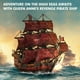 thumbnail image 2 of Puzzle 3D CubicFun Red Queen Anne's Revenge 391 piezas, 2 of 8