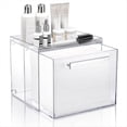 thumbnail image 1 of Caja de Almacenamiento de Toallas Faciales Desechables - Contenedor Acrílico Compatible con Clean Towel XL, 1 of 6