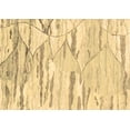 thumbnail image 1 of Ahgly Company Indoor Rectangle Abstract Brown Contemporary Area Rugs, 2' x 4', 1 of 4