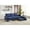 Blue Couch, variant on Holaki Convertible L-Shaped Sofa Couch with USB Port and Cup Holder for Living Room - Comfy 3-Seater Sleeper Sofa Bed with Ottoman,Modular Sectional Couch with Storage for Bedroom, Apartment