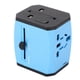 thumbnail image 1 of Adaptador de corriente universal Estación de carga de viaje con dos puertos USB Adaptador de enchufe internacional, 1 of 12