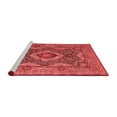 thumbnail image 2 of Ahgly Company Machine Washable Indoor Rectangle Medallion Red Traditional Area Rugs, 2' x 5', 2 of 4
