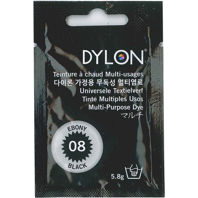 Tinte para tela DYLON Dai Long Multi #08 Negro Ébano 5 ml Unisex