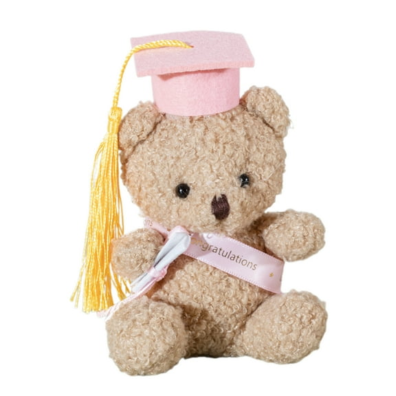 URTERYSER Stuffed Bear in Graduation Hat Bachelors Graduation Hat Commencements Graduation Bear Toy